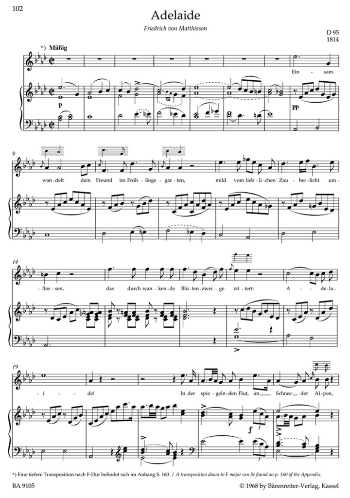 Lieder, Volume 5